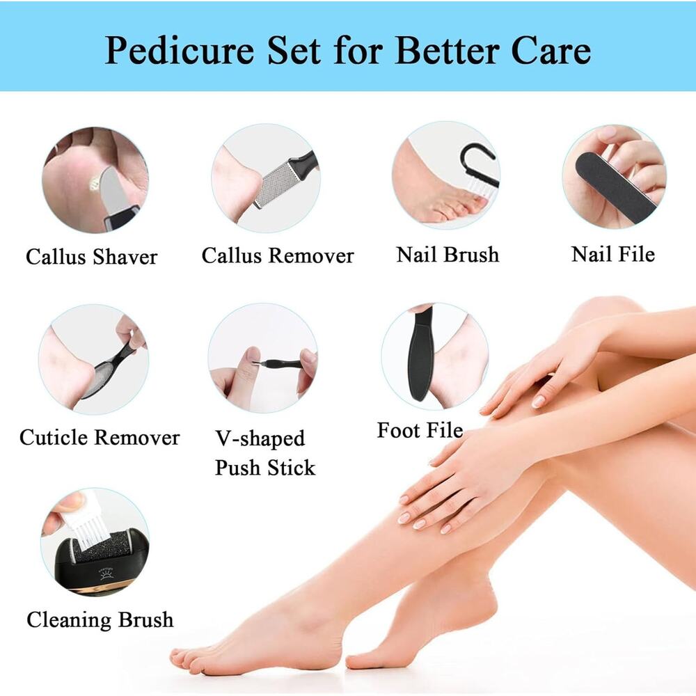 🔥Electric Foot Callus Remover Black BNWT🔥 - Picture 6 of 6